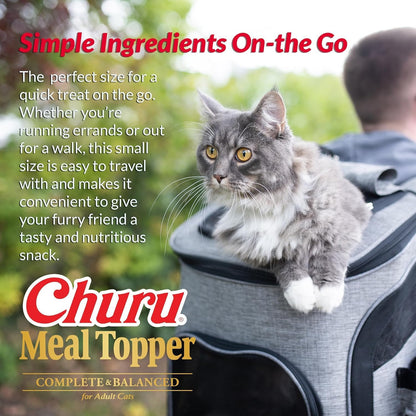 Inaba Churu Complete & Balanced For Adult Cats Chicken Recipe Cat Treats 56g