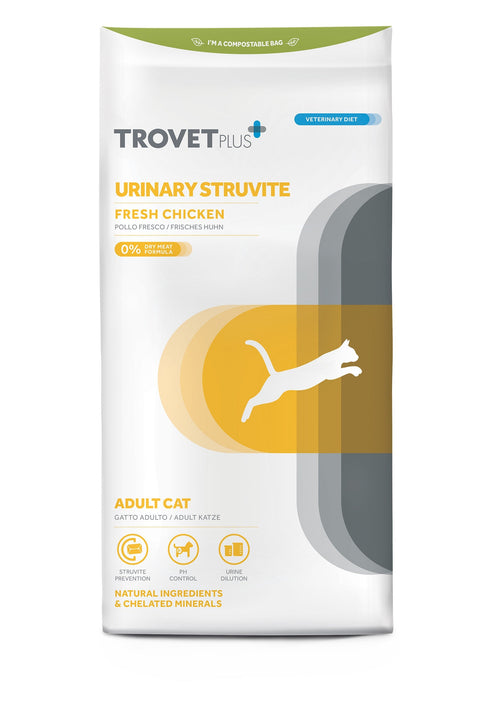 Trovet Plus Adult CAT Urinary Struvite Chicken Veterinary Diets 2.5kg