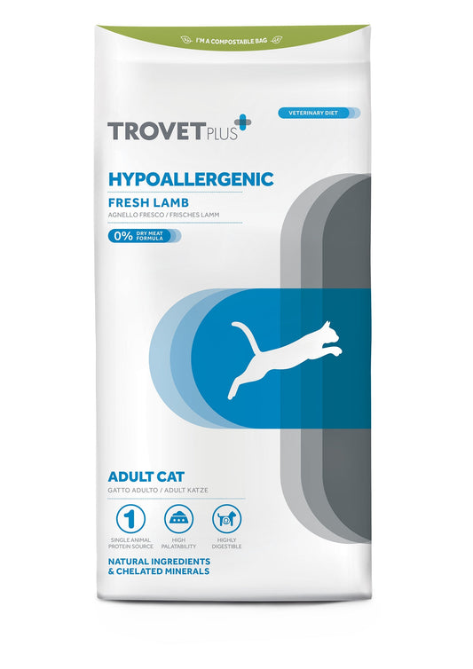 Trovet Plus Adult CAT Hypoallergenic Lamb Veterinary Diets 2,5kg