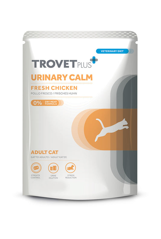 Trovet Plus Pouch Cat Urinary Calm Veterinary Diets Wet Food 85g