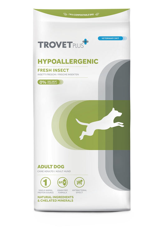 Trovet Plus Adult Dog Hypoallergenic Insect Veterinary Diets 10kg