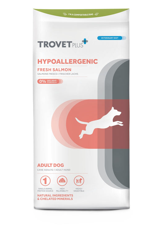 Trovet Plus Adult Dog Hypoallergenic Salmon Veterinary Diets 3kg