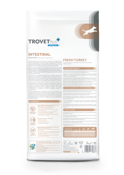 Trovet Plus Adult Dog Intestinal Turkey Veterinary Diets 10kg