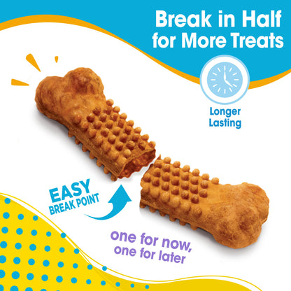 Nylabone Nubz Puppy Turkey & Sweet Potato 8-Count Small – Gentle Edible Puppy Treats UAE