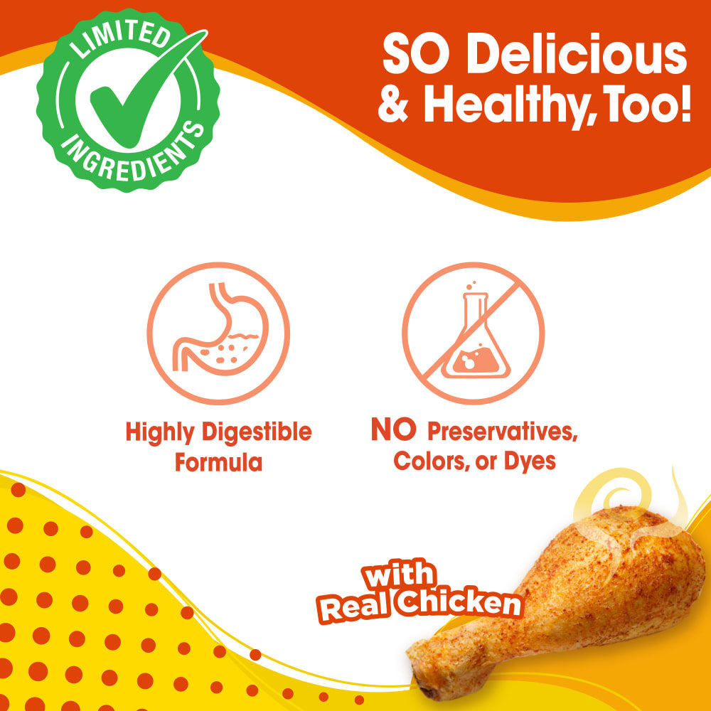 Nylabone Nubz Chicken 1-Count XL – Extra-Large Edible Chicken Dog Treat UAE