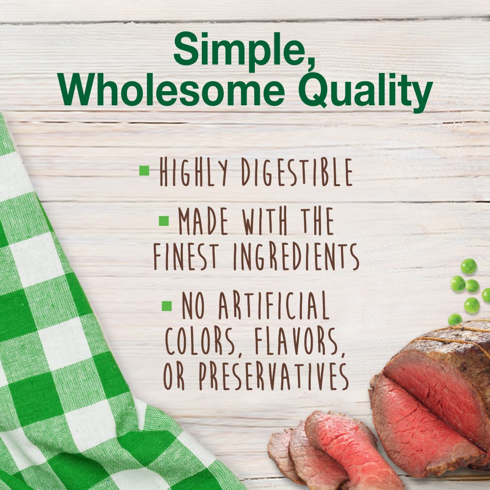 Nylabone Healthy Edibles Longer Lasting Roast Beef 2-Count Wolf – Large Dog Beef Treat UAE