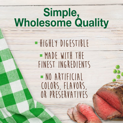 Nylabone Healthy Edibles Longer Lasting Roast Beef 2-Count Wolf – Large Dog Beef Treat UAE