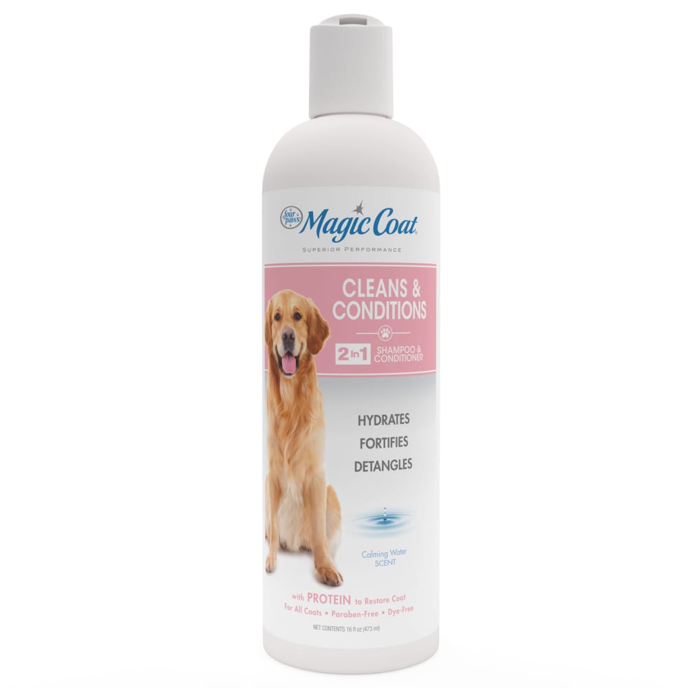 Four Paws Magic Coat Superior Performance Cleans & Conditions 2-in-1 Shampoo & Conditioner 16 oz.