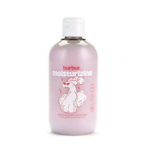 Burbur Dog and Cat Moisturizing Olive Oil Shampoo (400 ml) - Made in Spain