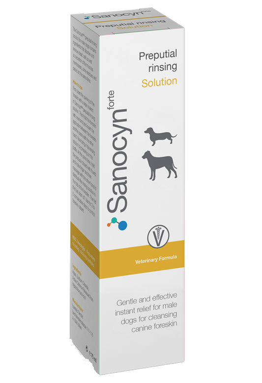 Sanocyn Dogs Preputial Rising Care - HOCL latest technology solution (50 ml)