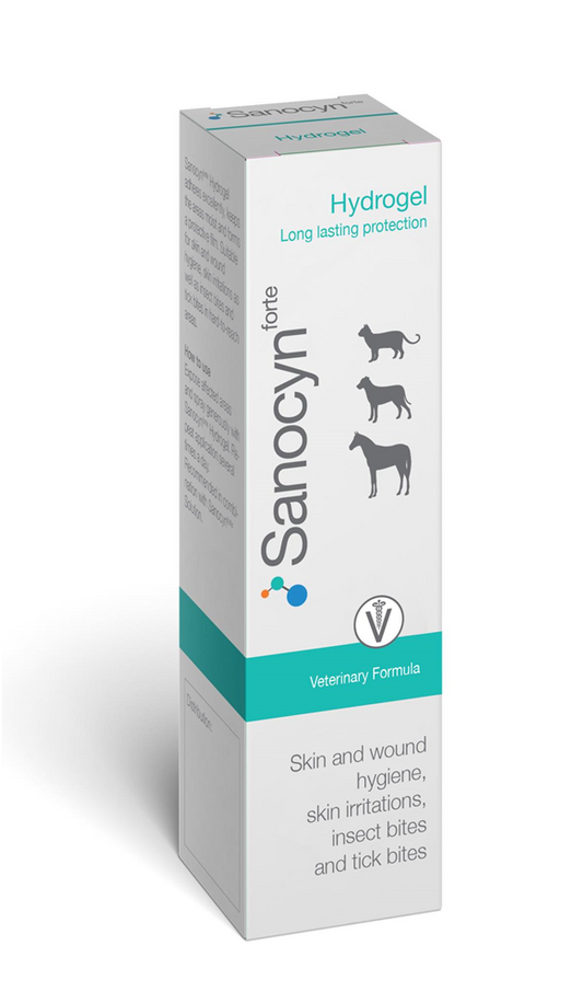 Sanocyn Dogs and Cats Skin Care Hydrogel - HOCL latest technology solution (75 ml)