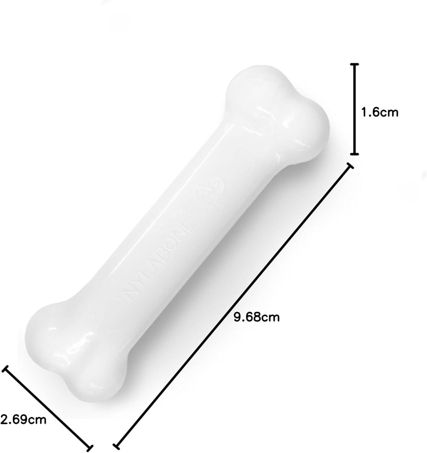 Nylabone Power Chew Bone Chicken Petite Nylon Chew – Durable Small Dog Chew Toy UAE