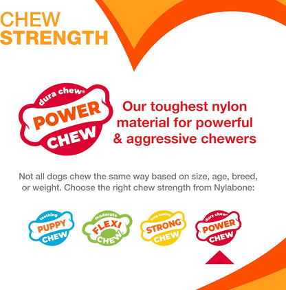 Nylabone Power Chew Bone Chicken Petite – Small Nylon Chew Toy for Small Dogs UAE