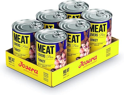 Josera Meat Lovers Pure Turkey Dog Wet Food 400g