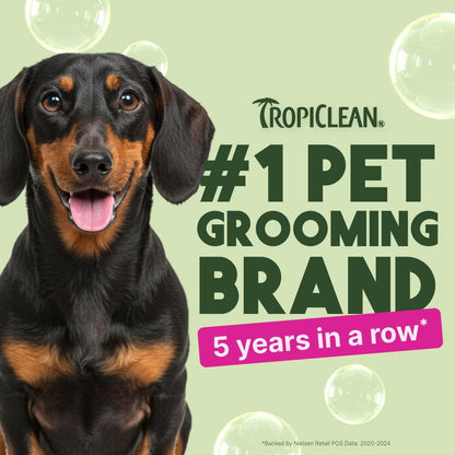 TropiClean Rosewater Deep Cleansing Shampoo for Pets, 20oz