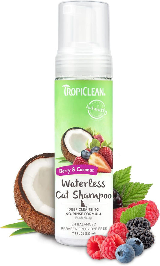 Tropiclean Waterless CAT Shampoo Deep