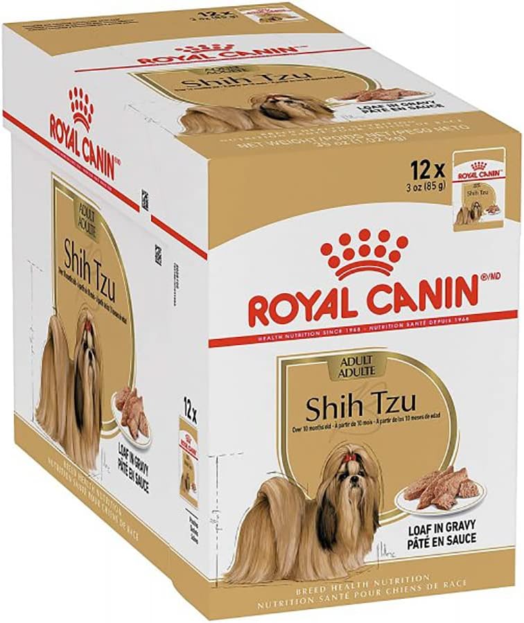 Royal Canin Breed Health Nutrition Shih Tzu (Wet Food - Pouches) Pack of 12