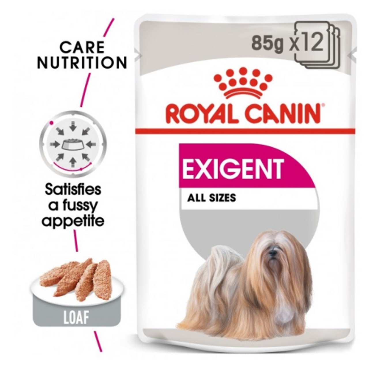 Royal Canin Canine Care Nutrition Exigent (Wet Food- Pouches) 12 x 85 g