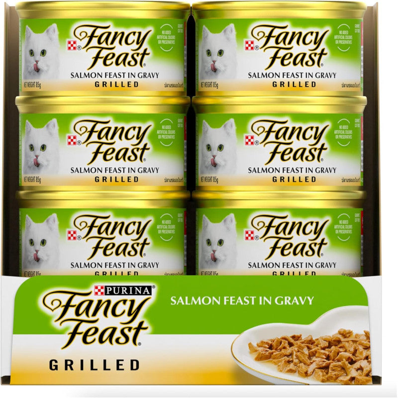 Purina Fancy Feast Grilled Cat Wet Food Salmon 85g