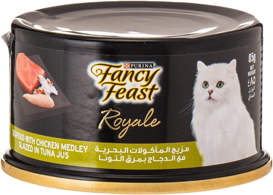 Purina Fancy Feast Royal Seafood & Chicken 85g