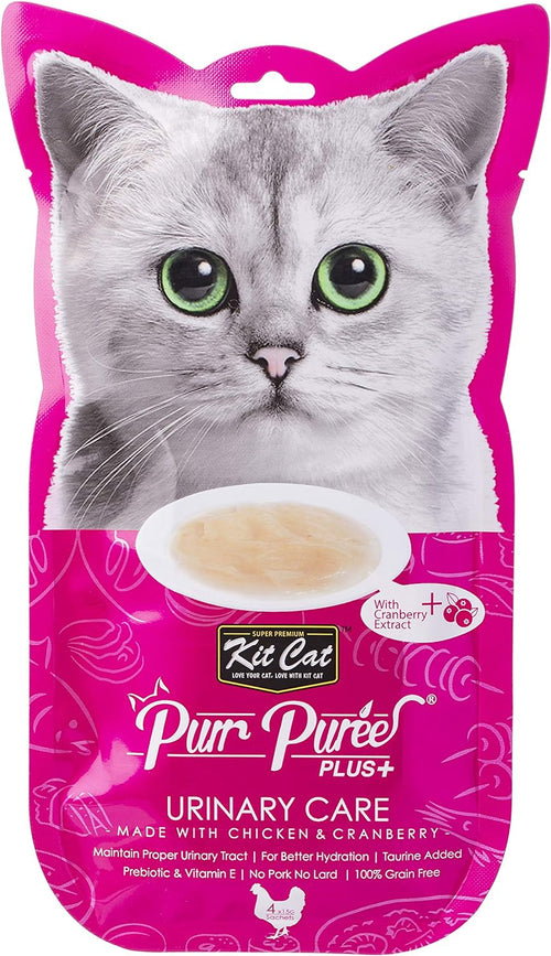 Kit Cat Puree Plus Urinary Care (Chicken) 60g