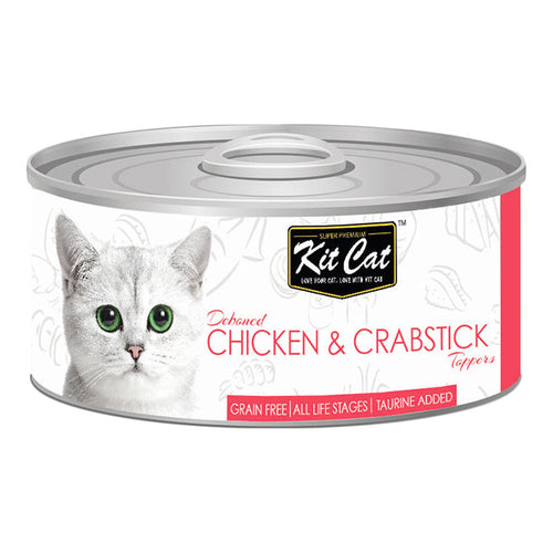 Kit Cat Chicken & Crabstick Toppers 80g