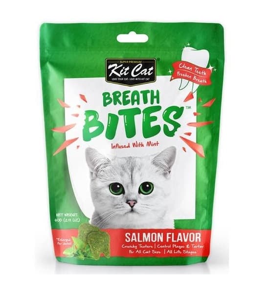 Kit Cat Breath Bites - Salmon Flavor (60g)