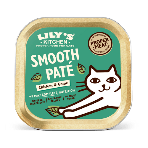 Lily's Kitchen Chicken & Game Paté Wet Cat Food (85g)