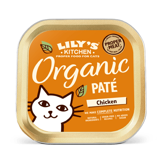 Lily's Kitchen Organic Chicken Dinner Wet Cat Food (85g)