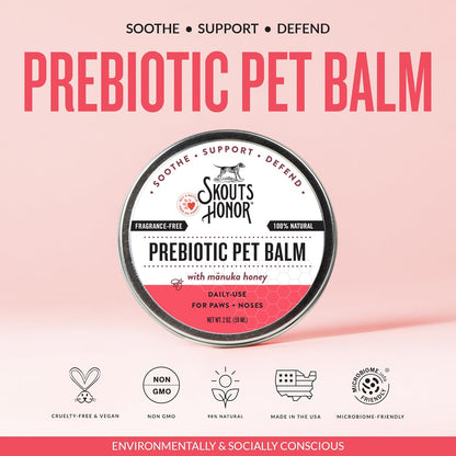 Skouts Honor Prebiotic Pet Balm 60Ml/2OZ Pet Essentials & Wellness