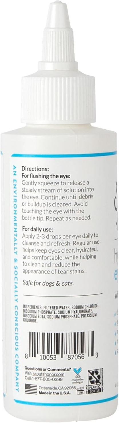 Skouts Honor Hydroclear Eye Wash 4oz 120Ml/4Oz Pet Essentials & Wellness