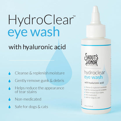 Skouts Honor Hydroclear Eye Wash 4oz 120Ml/4Oz Pet Essentials & Wellness