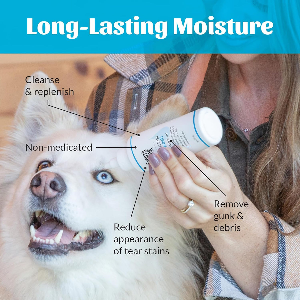 Skouts Honor Hydroclear Eye Wash 4oz 120Ml/4Oz Pet Essentials & Wellness