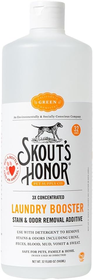 Skouts Honor Laundry Booster Stain & Odor Removal Additive 950 ML Pet Essentials