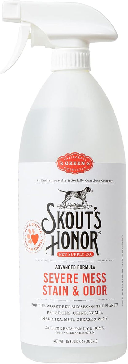 Skouts Honor Stain & Odor Severe Mess Advanced Formula DOG 1 Liter Pet Essentials