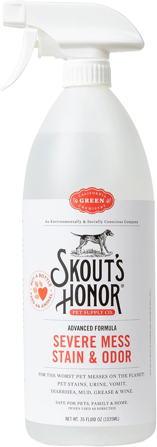 Skouts Honor Stain & Odor Severe Mess Advanced Formula DOG 1 Liter Pet Essentials