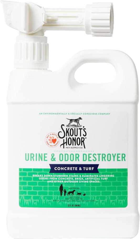 Skouts Honor Urine & Odor Destroyer Concrete & Turf 950 ML Pet Essentials