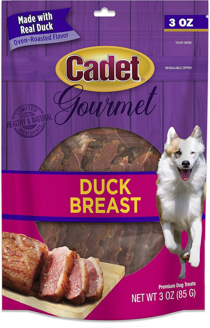 Cadet 3 oz. Duck Breast Dog Treats & Chews