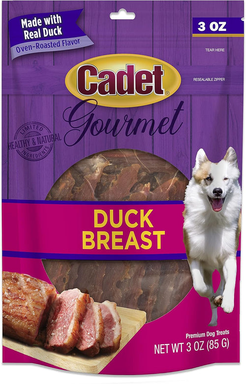 Cadet 3 oz. Duck Breast Dog Treats & Chews