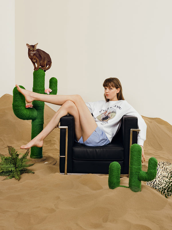 VETRESKA Oasis Cactus Cat Tree 41inch