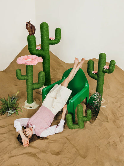 VETRESKA Oasis Cactus Cat Tree 41inch