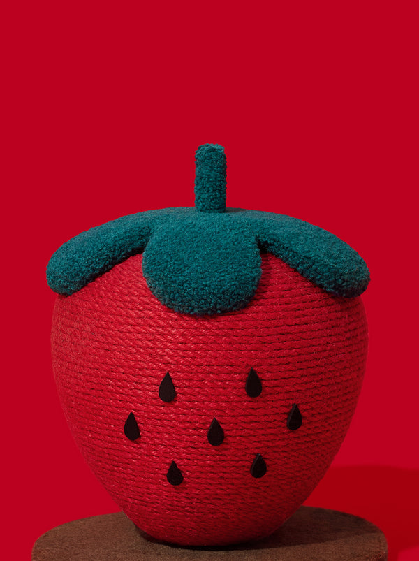 VETRESKA Strawberry Cat Scratching Ball