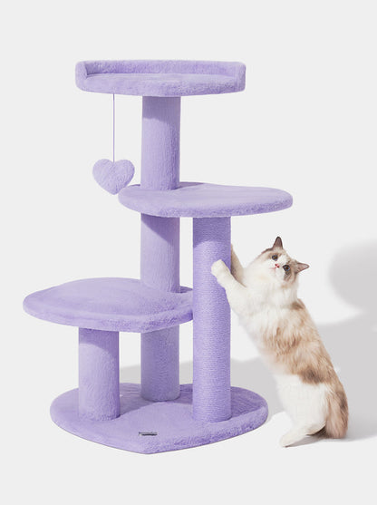 VETRESKA Heartpurrple Cat Climber (Four Platforms)