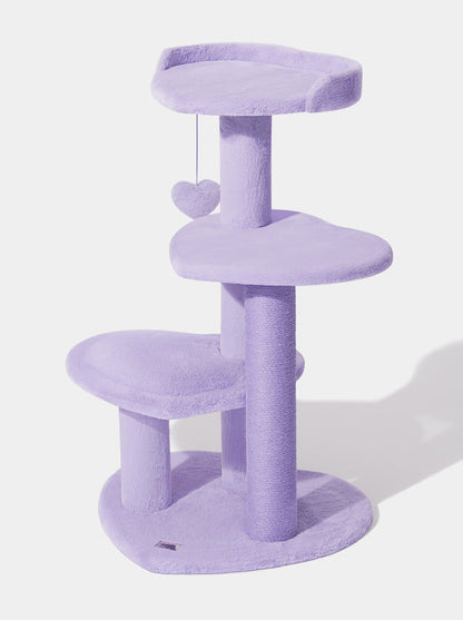 VETRESKA Heartpurrple Cat Climber (Four Platforms)