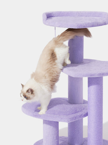 VETRESKA Heartpurrple Cat Climber (Four Platforms)