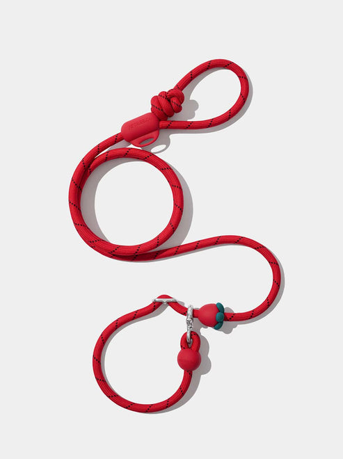 VETRESKA Connect Hands-Free Rope Leash for Pets (Strawberry)