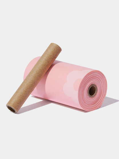VETRESKA Flora Pet Poop Bags & Dispenser Set (1 Dispenser + 7 Rolls)