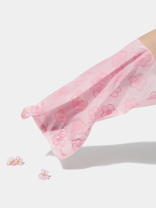 VETRESKA Cherry Blossom Pet Poop Bags & Dispenser (1 Dispenser + 1 Roll)
