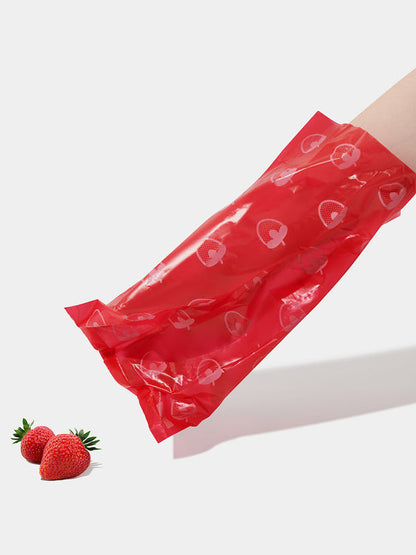 VETRESKA Strawberry Pet Poop Bags & Dispenser Set (1 Dispenser + 7 Rolls)