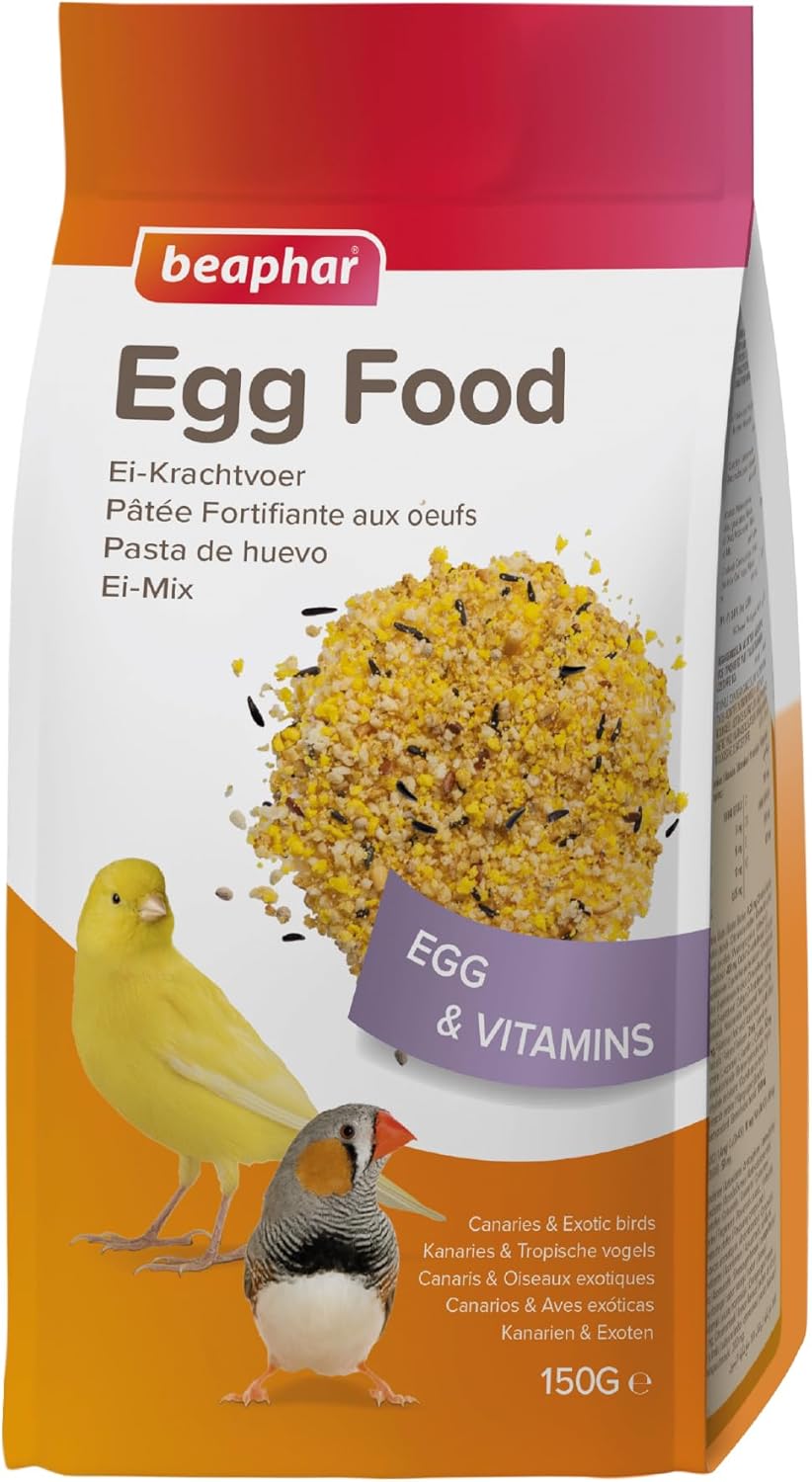 Beaphar Egg Food For Canaries And Exotic Birds - 150g